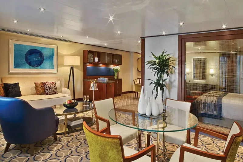 Seabourn Encore ve Ovation'da Owner's Suite