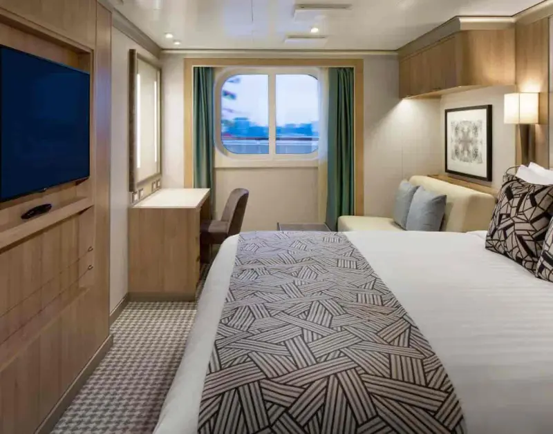 Koningsdam, Nieuw Statendam ve Rotterdam'da dış kabin