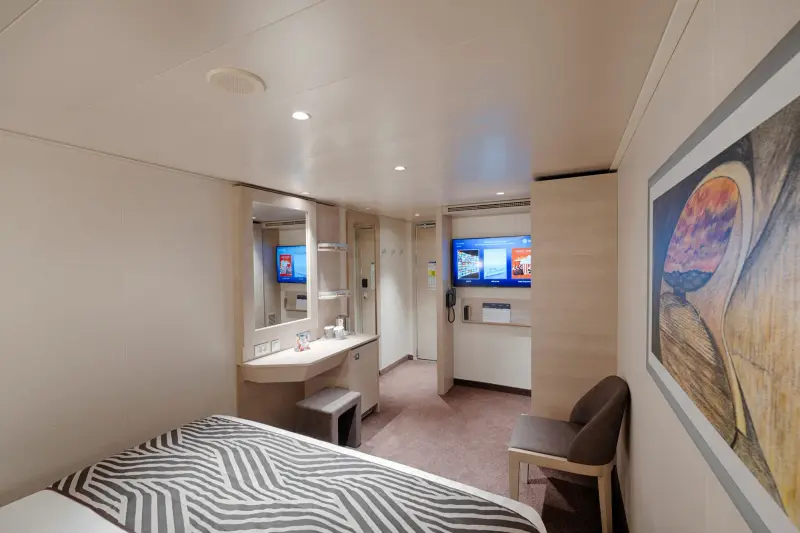 MSC World Asia ve MSC World Europa'da deluxe iç kabin (IR1)