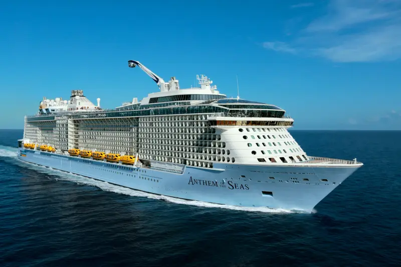 Anthem of the Seas pruvadan görünüm