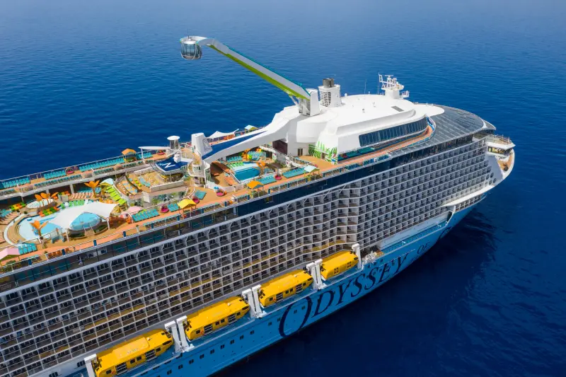 Odyssey of the Seas üst güverteler ve North Star