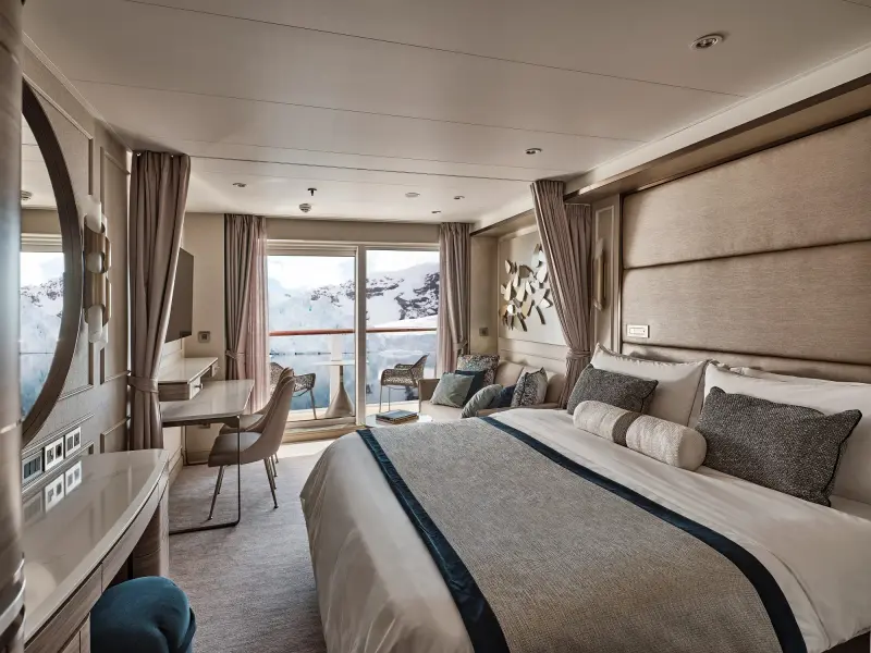 Silver Endeavour – Premium Veranda Suite