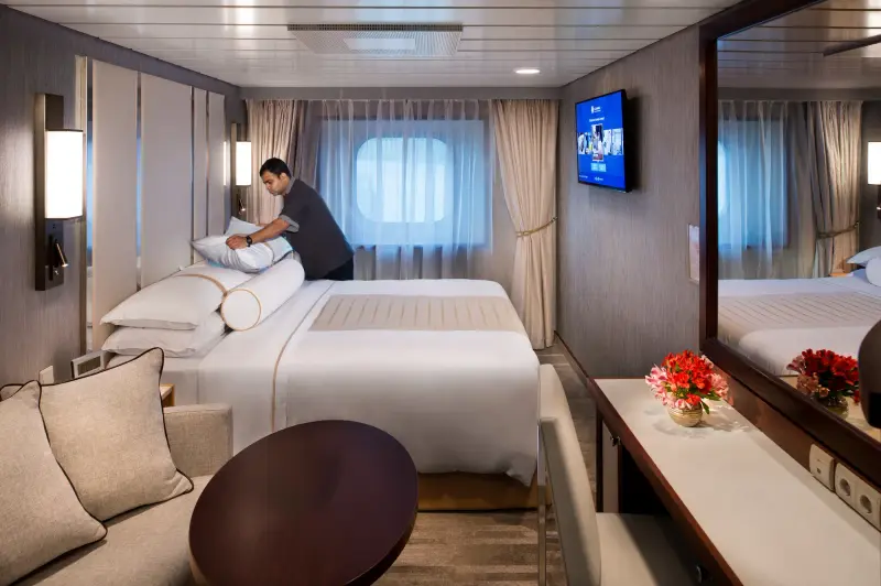Azamara Pursuit deniz manzaralı kabin