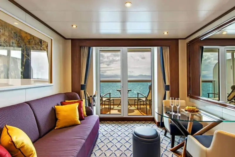 Seabourn Encore ve Ovation'da Veranda Suite