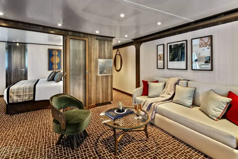 Seabourn Venture ve Pursuit'te Owner's Suite