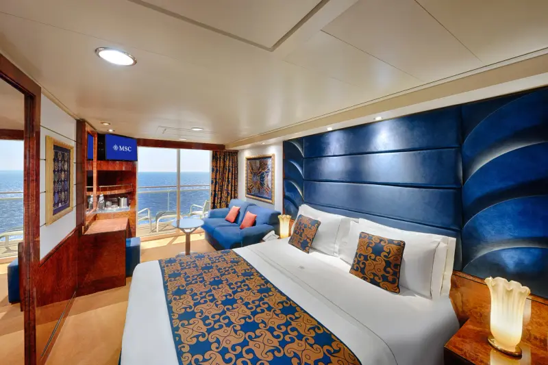 MSC Splendida MSC Yacht Club deluxe suit (YC1)