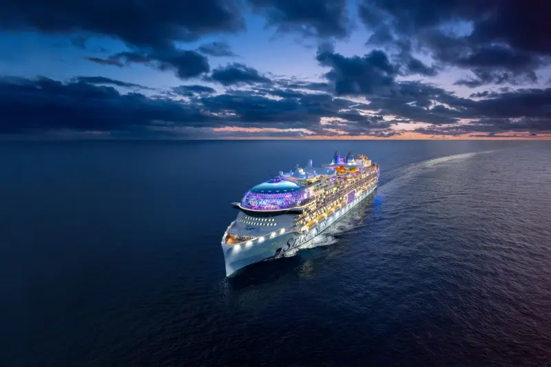Star of the Seas akşam açık denizde