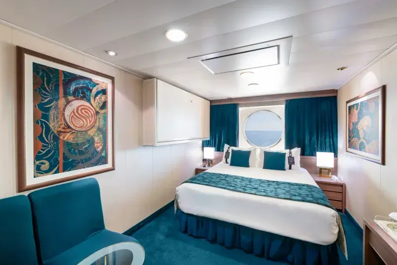 MSC Magnifica dış kabin, lomboz pencere