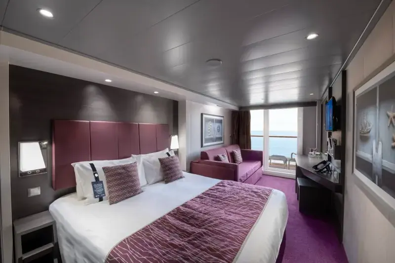 MSC Meraviglia deluxe balkonlu kabin (BR2)