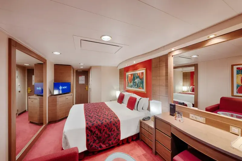 MSC Musica Aurea deluxe balkonlu kabin (BA)