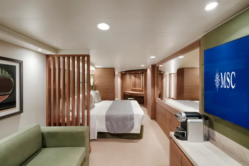 MSC Poesia MSC Yacht Club deluxe suit (YC1)