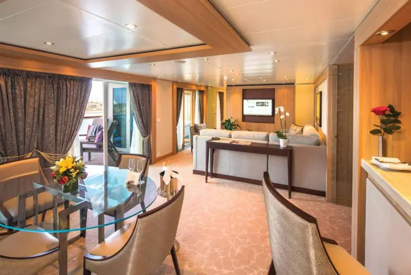 Seabourn Quest'te Wintergarden Suite