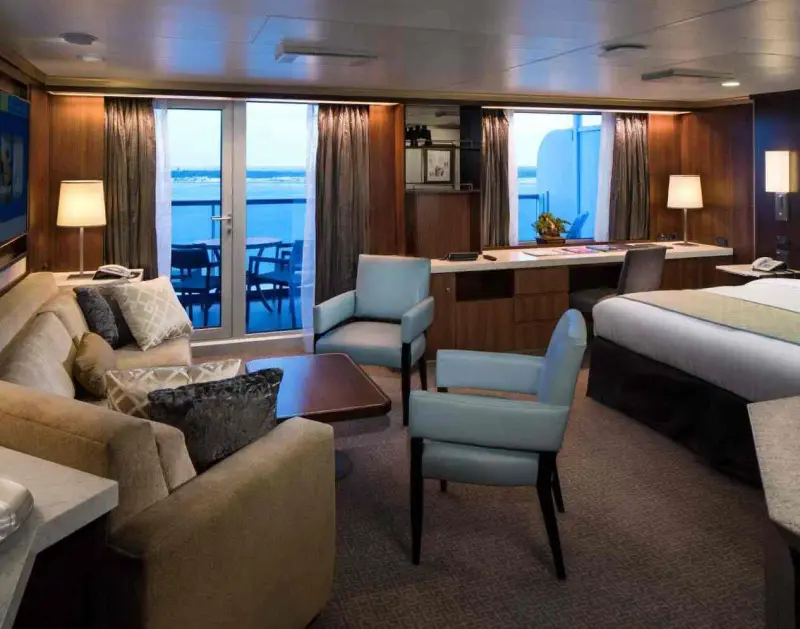 Eurodam ve Nieuw Amsterdam'da Neptune Suite