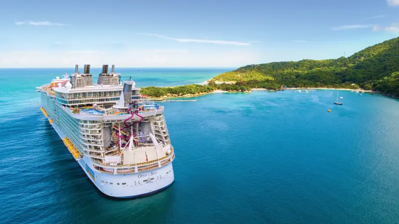 Oasis of the Seas Haiti'de Labadee'de