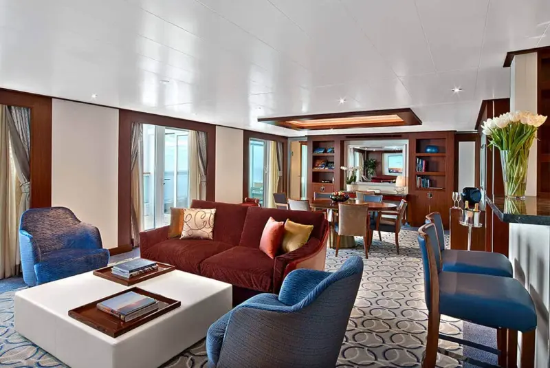 Seabourn Encore ve Ovation'da Wintergarden Suite