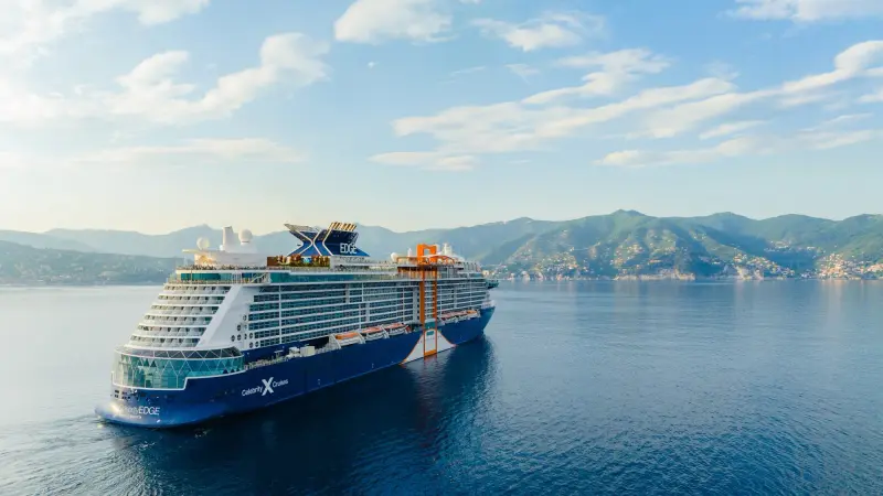 Celebrity Edge Portofino açıklarında