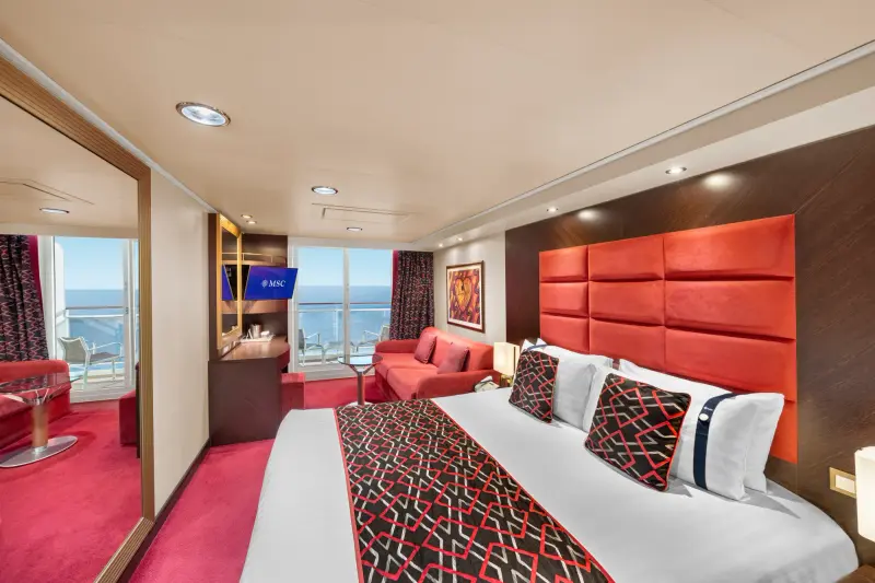 MSC Preziosa Aurea deluxe balkonlu kabin (BA)