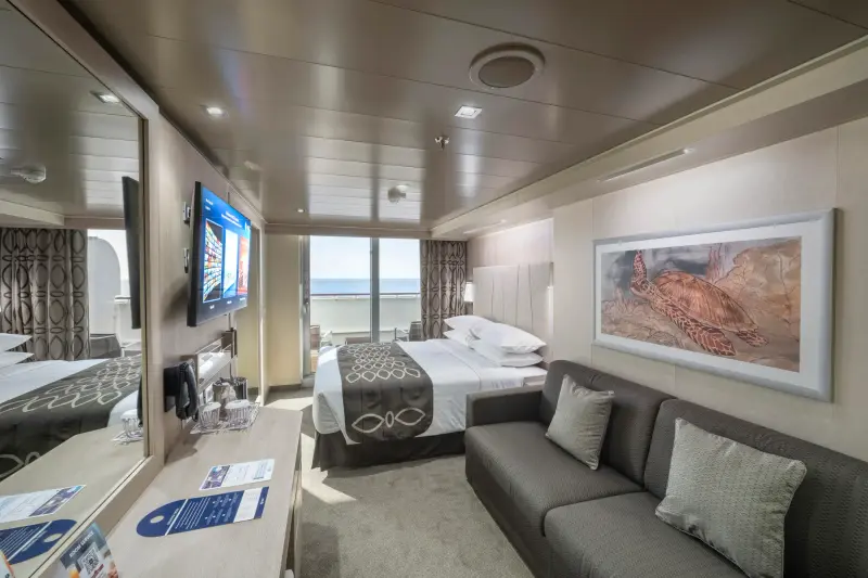 MSC Seashore deluxe balkonlu kabin (BR1)