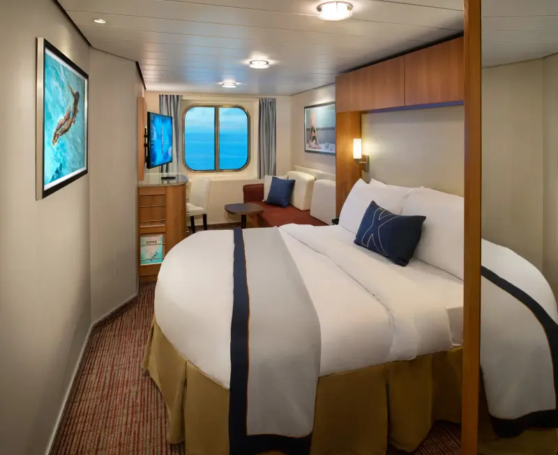 Celebrity Equinox deniz manzaralı kabin