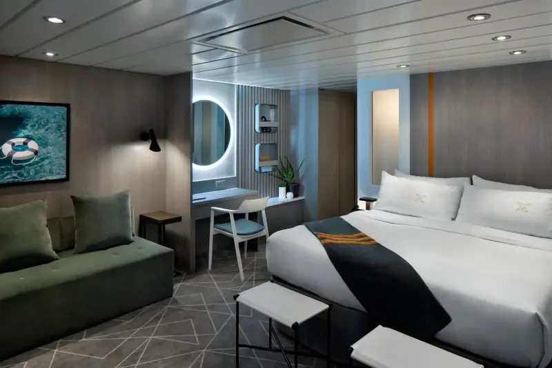 Celebrity Millennium Sky Suite yatak odası