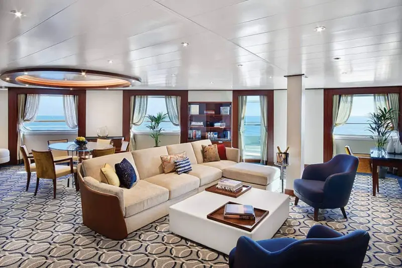 Seabourn Encore ve Ovation'da Signature Suite
