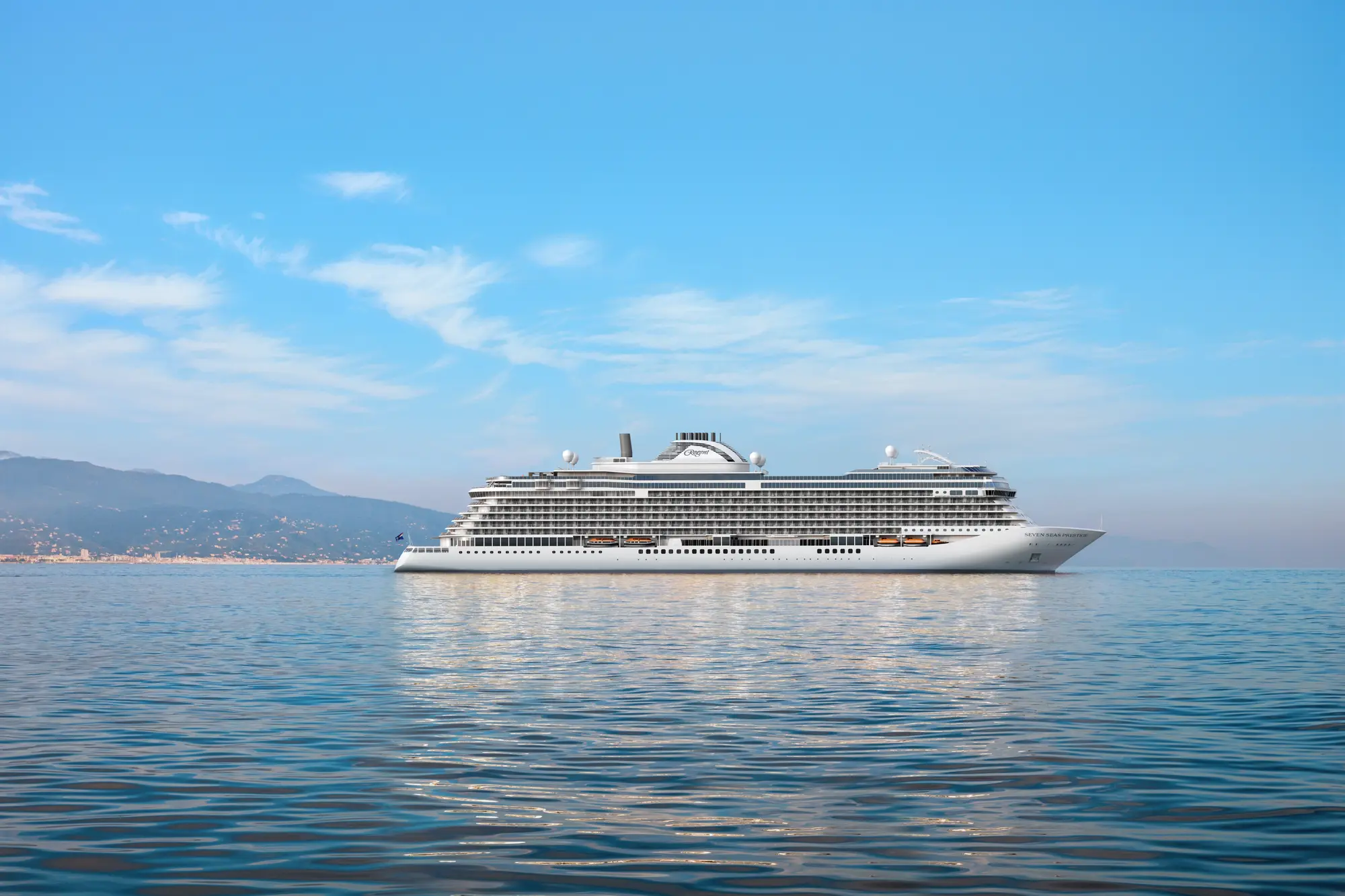 Seven Seas Prestige açık denizde (görselleştirme)